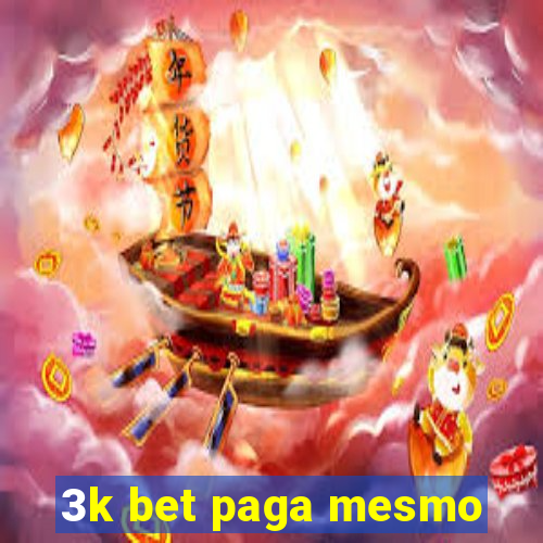 3k bet paga mesmo